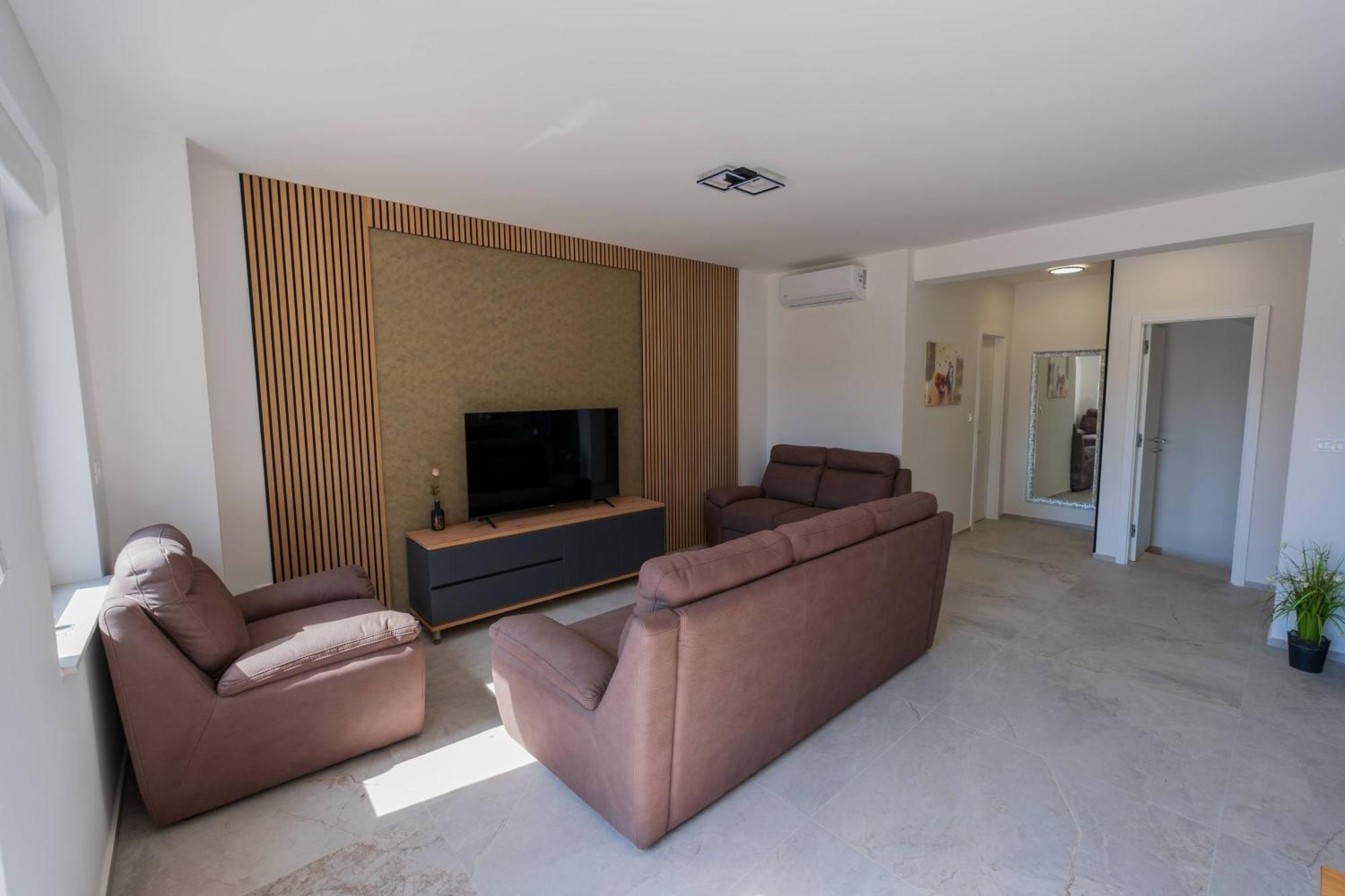 Three-Bedroom Premium Holiday Home Atmosfera With Private Pool&Sauna Vodice Exterior photo